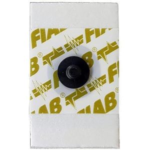Fiab 33312 Pe-Foam wegwerp-elektrode, 28-44 mm, rechthoekig, voor eenmalig gebruik, 2000 stuks