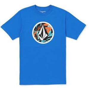 Volcom Heren Crisp Stone, korte mouwen, Basic Fit T-shirt, patriot blue, XL