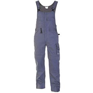 Hydrowear 042751K Rijen Constructor Combi Coverall, 65% Polyester/35% Katoen, 57 Maten, Grijs