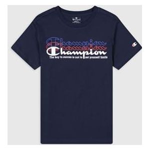Champion T-shirt met korte mouwen voor kinderen, standaard