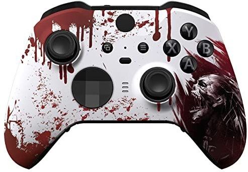 eXtremeRate - Model 1797 - Voorste Schaal Cover - Blood Zombie - Compatibel met Xbox One Elite Series 2