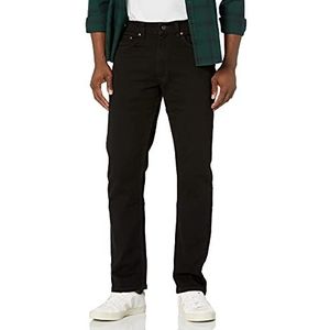 Lee Premium Select Regular Fit Jeans voor heren, rechte pijpen, dubbel zwart, 36W x 32L