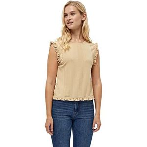 Peppercorn Darleen Tee T-shirt voor dames, Beige (Warm Zand), L