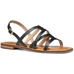 Sozy - QC - Sandalen - Leer - Zwart