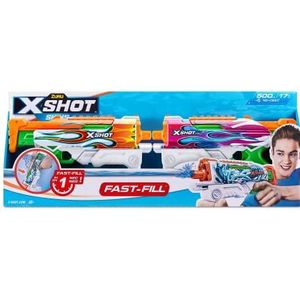 ZURU X-Shot Water - Fast-Fill Skins Hyperload Water Blaster (2-pack) (11858)