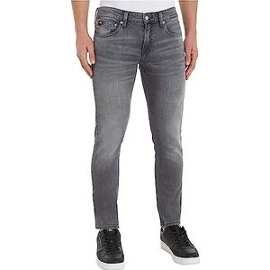Calvin Klein Jeans Slim broek voor heren, Grijs, 28W / 30L