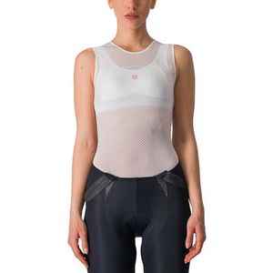 Castelli - Pro Mesh Sleeveless - Fietsonderhemd - Grijs - 93% Polyester, 7% Elastaan