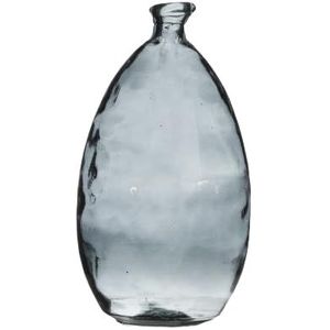 NATURAL LIVING Lou vaas 3,4 l, kwarts, glas, recycling, D17 cm x H30 cm