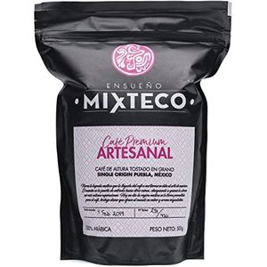 Ensueño Mixteco – Gebrande Arabica-koffiebonen | met toetsen van cacao en amandel | 100% ambachtelijk gebrand - 500 g, milde smaak