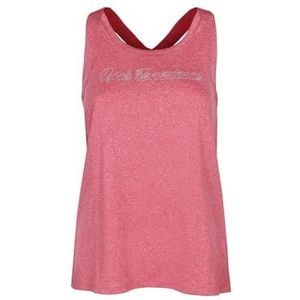 ROCK EXPERIENCE Chandler 3.0 tanktop voor dames, ademende sporttop, Rood, XL