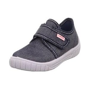 Superfit Jungen BILL Hausschuhe, BLAU/WEISS 8800