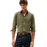 Tommy Hilfiger - Corduroy Overhemd - Effen - Regular Fit - Puur Katoen