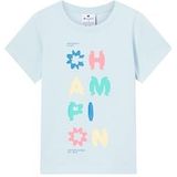 Champion Authentic Athletic Apparel Shirt  blauw / lichtblauw / geel / lichtroze