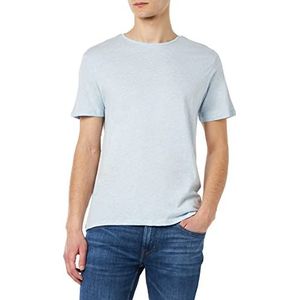 Teddy Smith T-shirt met ronde hals - T-NARK China MC, Lichtblauw gemêleerd, S
