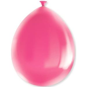 PD-Party 7036540 Decoratieve Feest Ballonnen | Party Balloons | Natuurlijk Rubber (Latex) | Viering - Metallic Roze, 30cm Lengte x 30cm Breedte x 30cm Hoogte