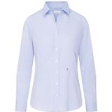 Lichtblauw - Blouse - 100% Katoen - Slim Fit