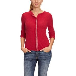 Calvin Klein ck dames gebreide jas, KWR70AM3E04, rood (4B8), 42 NL/XL