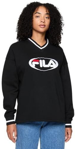 FILA Sweatshirt  rood / zwart / wit