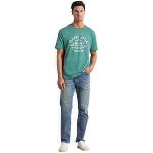 Seasonal Graphic T-shirt, Woody Green, L