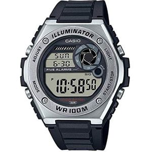 Casio Collection MWD-100H-1AVEF Digitaal polshorloge voor heren, zwart