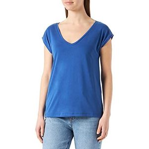PIECES Dames PCKAMALA Tee NOOS BC 17095260, Mazarine Blue, XS