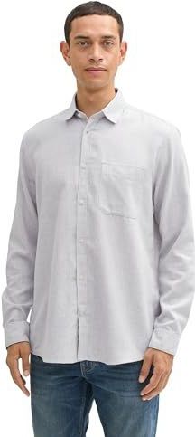 BE PART - Vrijetijdshemd - Melange-look - Katoen-Polyestermix