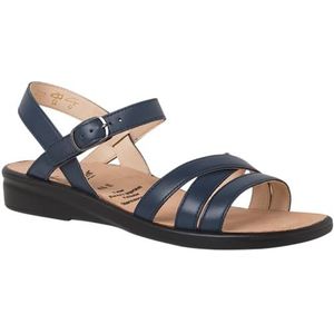 Ganter Dames Sonnica sandalen, donkerblauw, 40,5 EU, dark blue