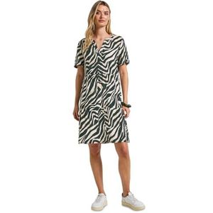 Street One Tuniekjurk met patroon, groen (pijnboom), 34