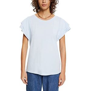 Esprit Dames 032EE1K305 T-shirt, 440/lichtblauw, standaard, 440/Licht Blauw, S
