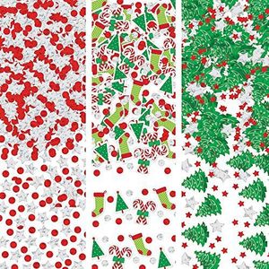 AMSCR 360144 Kerstdecoratie Confetti, 34g