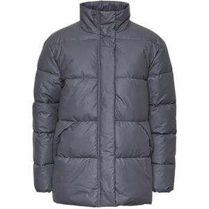 PIECES - PCNOELI - Gewatteerde Jas - Donkergrijs - Warm Gevoerd