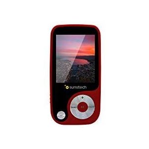SUNSTECH Thorn MP3-speler rood (import uit Spanje)