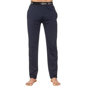 Enzo Heren pyjama Bottom, marineblauw, XL