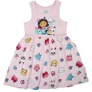 Gabby Meisjesjurk, roze, 4 jaar, uniseks, kinderen, Roze, 4 Jaar