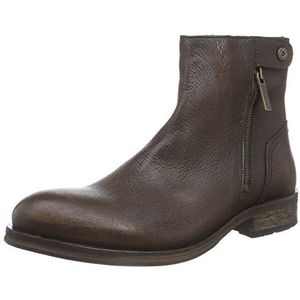 Hilfiger Denim DILLAN 3A heren korte schacht instaplaarzen, Braun Winter Cognac 906, 40 EU
