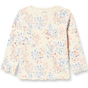 s.Oliver T-shirt voor meisjes, lange mouwen, wit, 80 cm