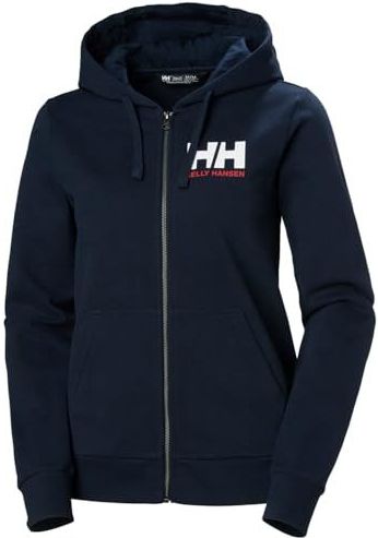 HH® Logo Full Zip Hoodie - Katoen - Groen - Casual Comfort