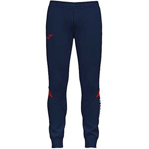 Joma Lange broek Championship VI marineblauw rood