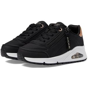 Skechers Meisjes Uno Gen1 Sneaker, Zwart, 35.5 EU