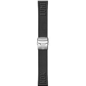 Luminox Horlogeband FP2406.20Q, zwart, X-Large, Klassiek, Zwart, Eén maat, Klassiek