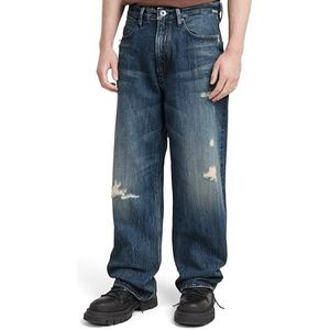 G-STAR RAW Losse jeans type 96, blauw (Worn in Mountain Dusk Destroyed D23693-d499-g816), 27 W x 32 l heren, Blauw (Worn In Mountain Dusk Destroyed D23693-d499-g816), 27W x 32L