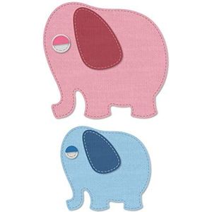 Crafter's Edge A1083 Mama & Baby Olifant