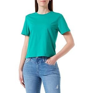 s.Oliver Dames T-shirts, korte mouwen, groen, 44, groen, 44