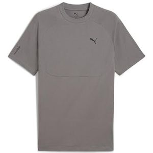PUMA - T-shirt - Zwart - Gerecycled Katoen - Normale Pasvorm