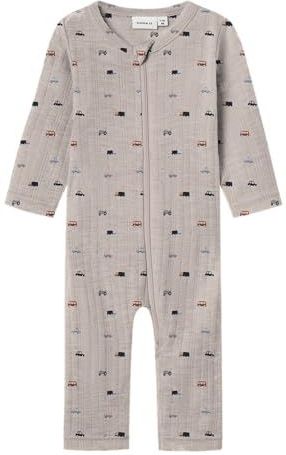 Name It - Needle - Slaappakje - 100% Merinowol - Lange Mouwen - Ritssluiting