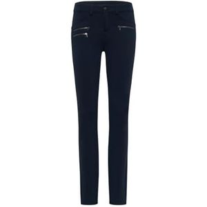 BRAX Ana-broek voor dames, thermische kwaliteit, vrijetijdsbroek, marineblauw, 36W x 30L
