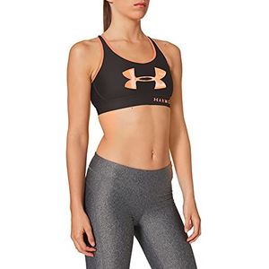 Under Armour Dames Armour Mid Keyhole Graphic Sport Bra