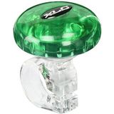 XLC Uniseks fietsbel voor volwassenen, DD-M12, diameter 36 mm, groen, 3,6 x 3,6 x 4 cm