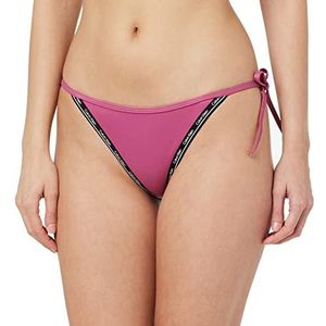 Calvin Klein, Dames, Badkleding, Paars, Maat: XS Polyamide,