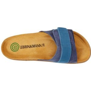 Dr. Brinkmann Dames 700571-05 Slippers, 40 EU, blauw, 40 EU